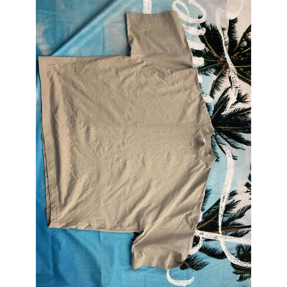 Women COS Mauve Top‎ Size M Cotton Over Sized Boxy Crop H48